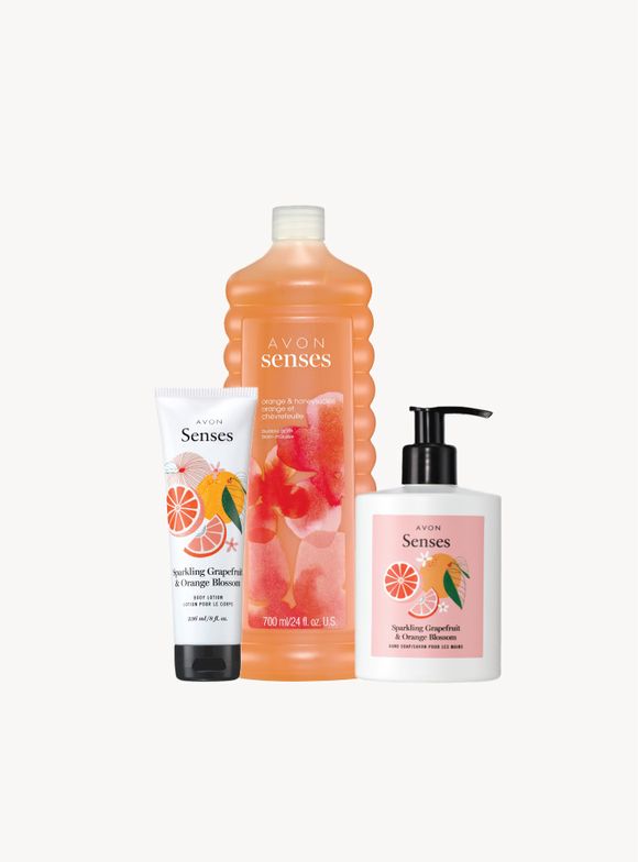 Senses Sparkling Grapefruit & Orange Honeysuckle Set